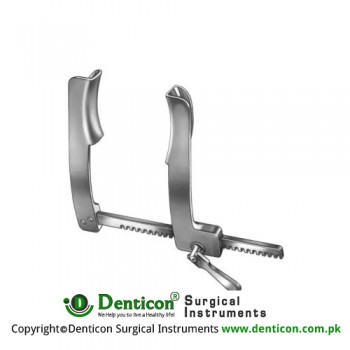 Castaneda Rib Spreader For Babies Aluminium, Size of Lateral Blades - Spread 10.5 x 32 mm - 65 mm